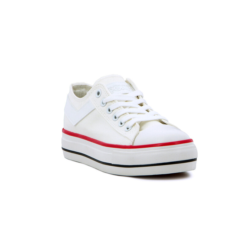 Pony Calzado Plataforma Casual Classic Women - White Blanco