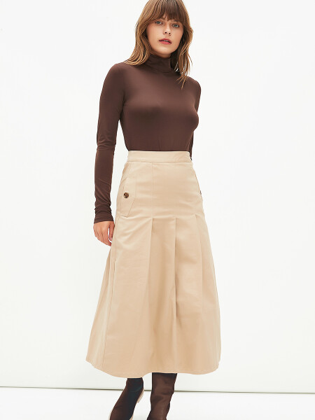 FALDA CASANDRA BEIGE