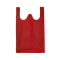 Bolsa TNT N°2 40gr tipo camiseta 25x45 Roja