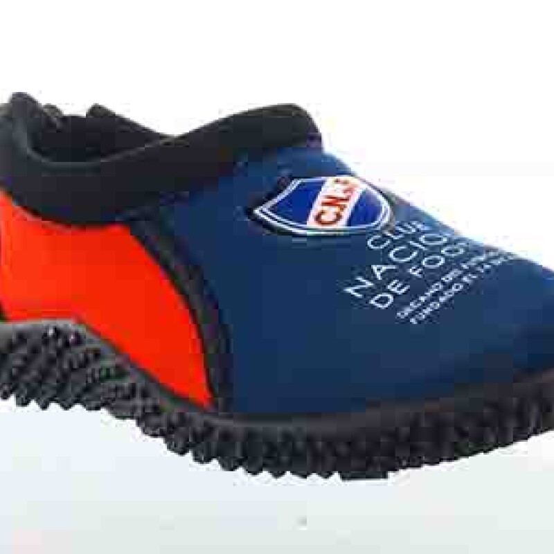 Championes Infantiles Nacional Playa Azul Marino - Rojo