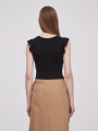 Remera Cetine Negro