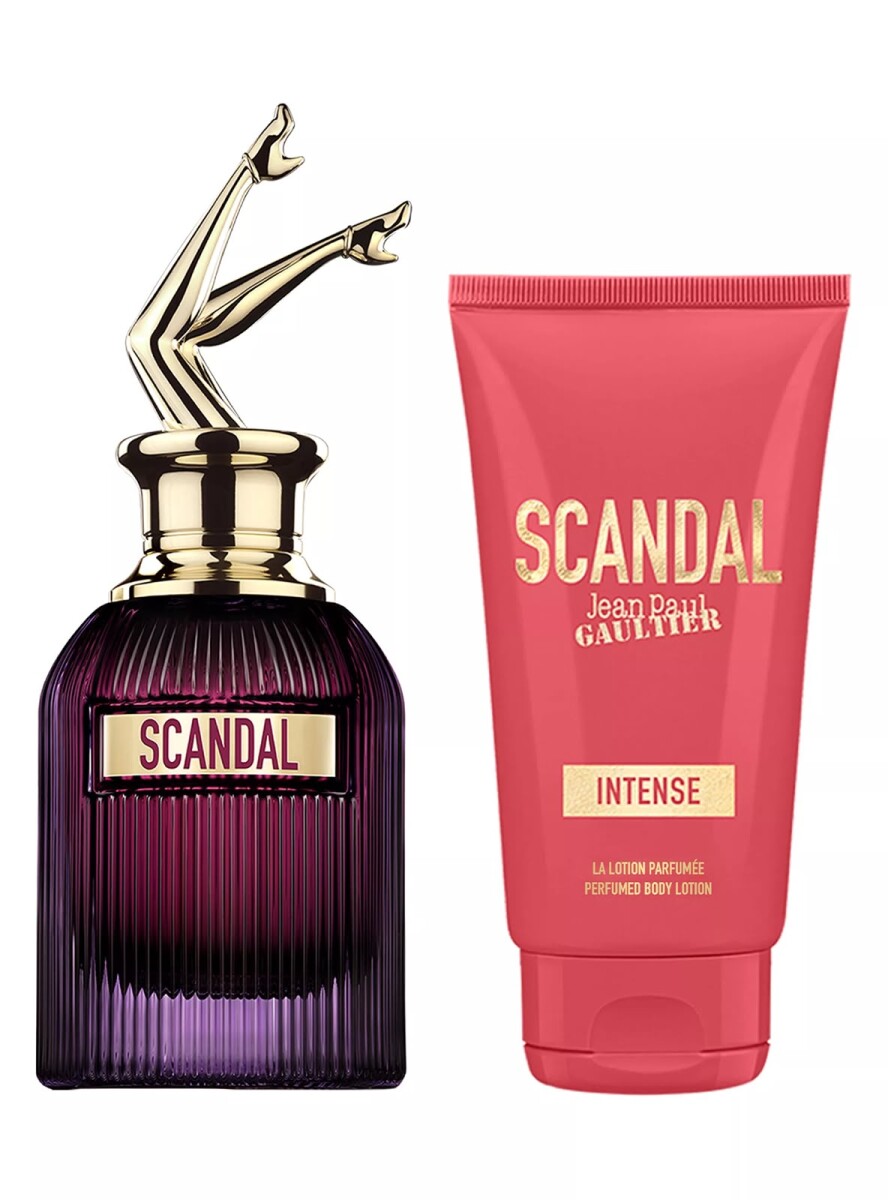 Scandal Intense Eau De Parfum Intense 80ml + Body Lotion 75ml 