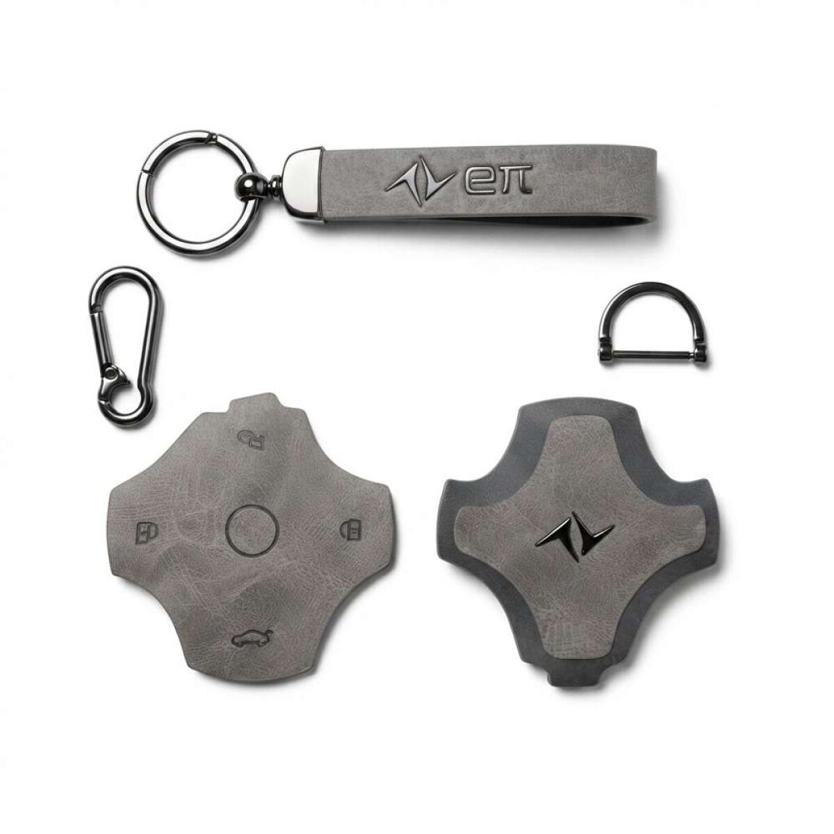 Llavero Para Vigo Con Forma De Estrella - Gris 