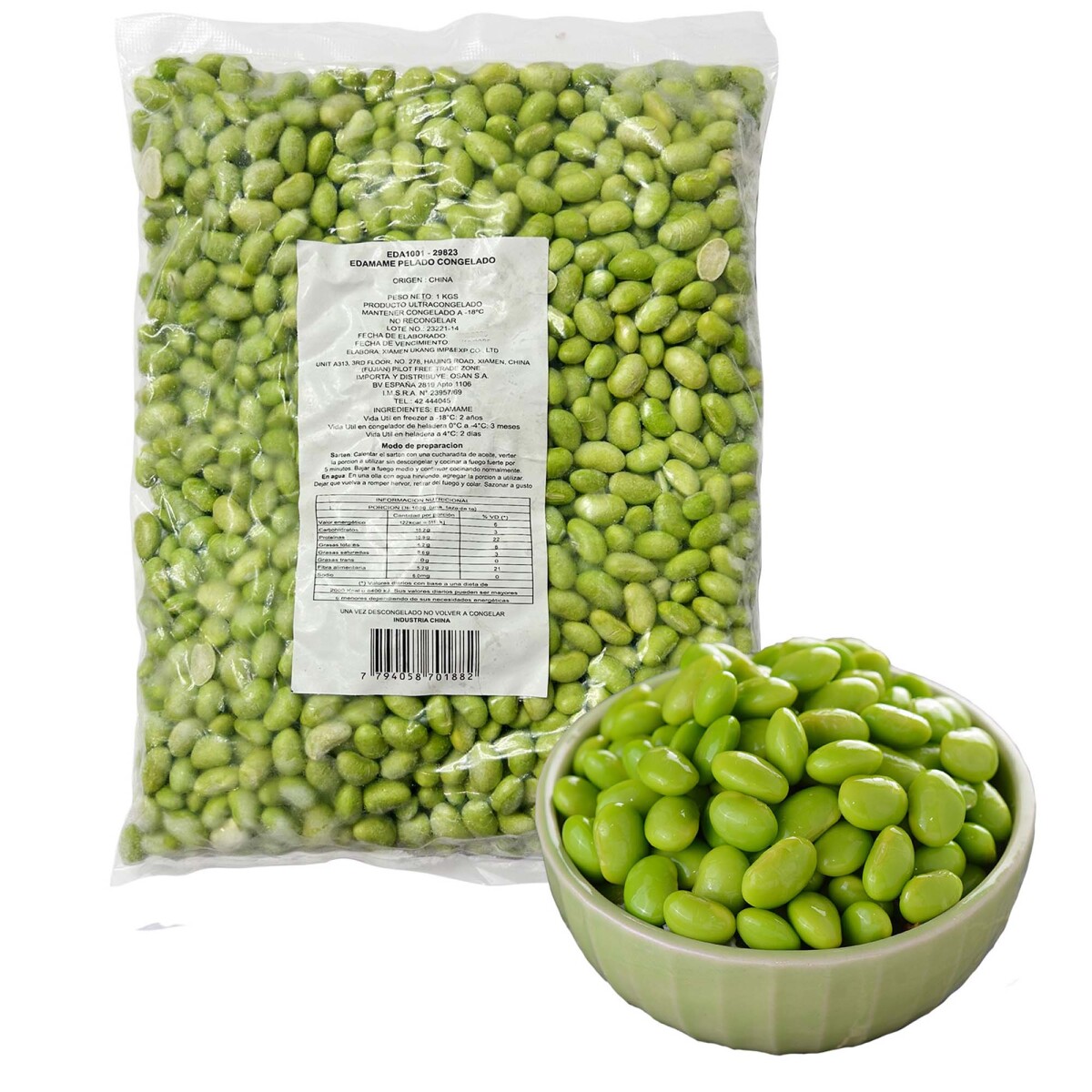 Edamame Pelada 1Kg 