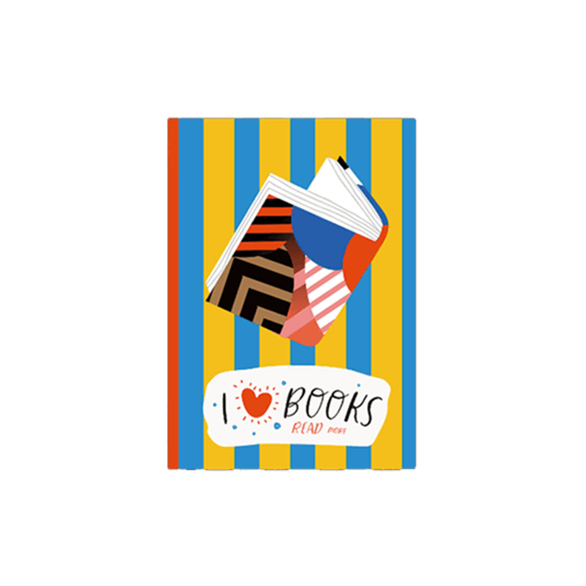 Cuaderno de 40 hojas con renglones de 18,2 x 25,4 cm - Celeste 