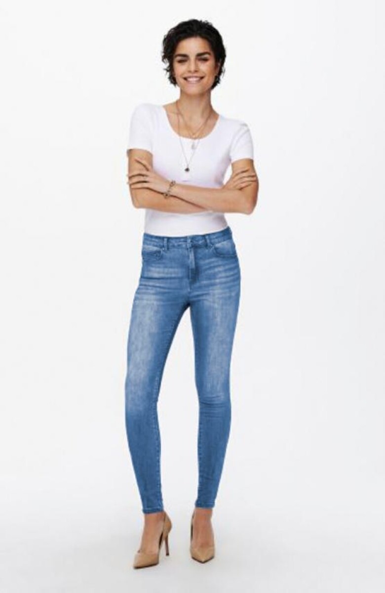 Jeans ana skinny - Medium Blue Denim 