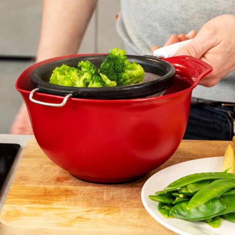 Colador Tamizador Metálico Blanco KitchenAid Colador Tamizador Metálico Blanco KitchenAid