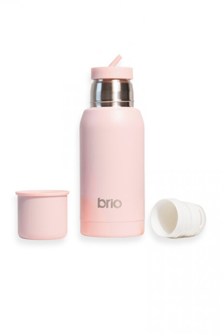 Termo Acero Inox 750 Ml brio Con Pico Cebador Rosa