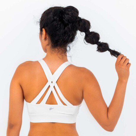 Top Faith de Mujer blanco