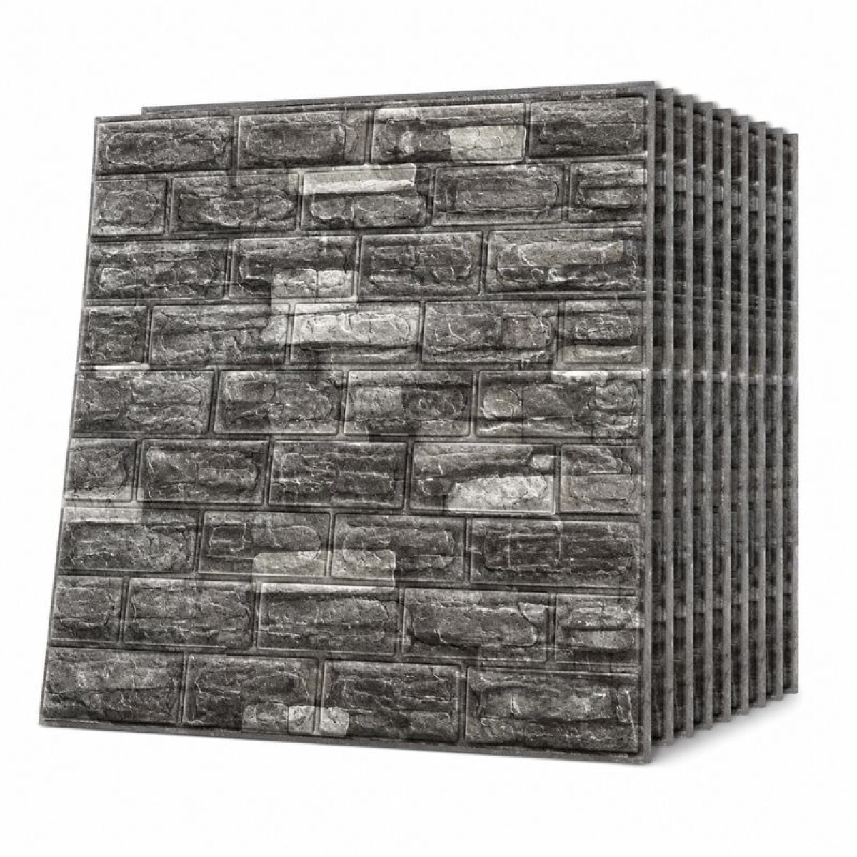 REVESTIMIENTO AUTO ADHESIVO 3D 70 X 77 CM X 3 MM - PIEDRA C4 X 10 