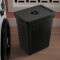 Cesto organizador ropa 55L NEGRO