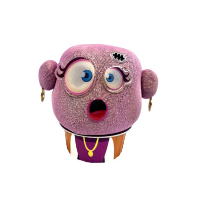 Cabeza de pasto Plant Pals Monsters Hape Surprised Sandra