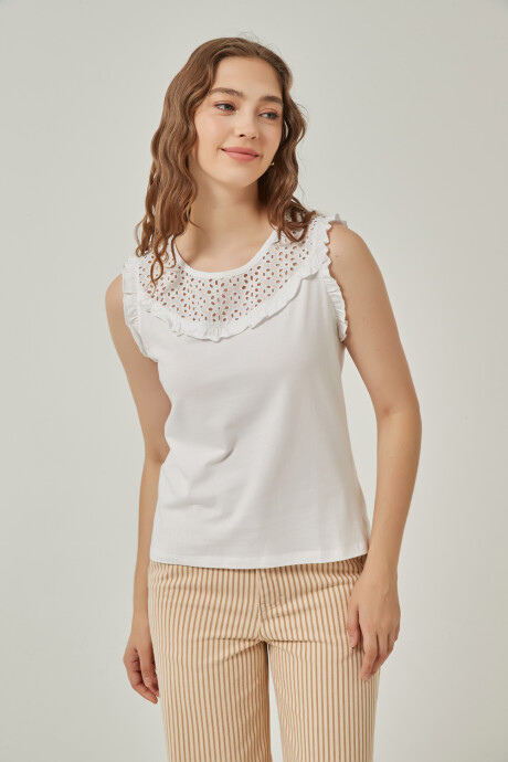 Musculosa Whitaker Blanco