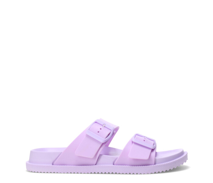 Sandalias MissCarol Gumy Con Hebillas Femenino Lila