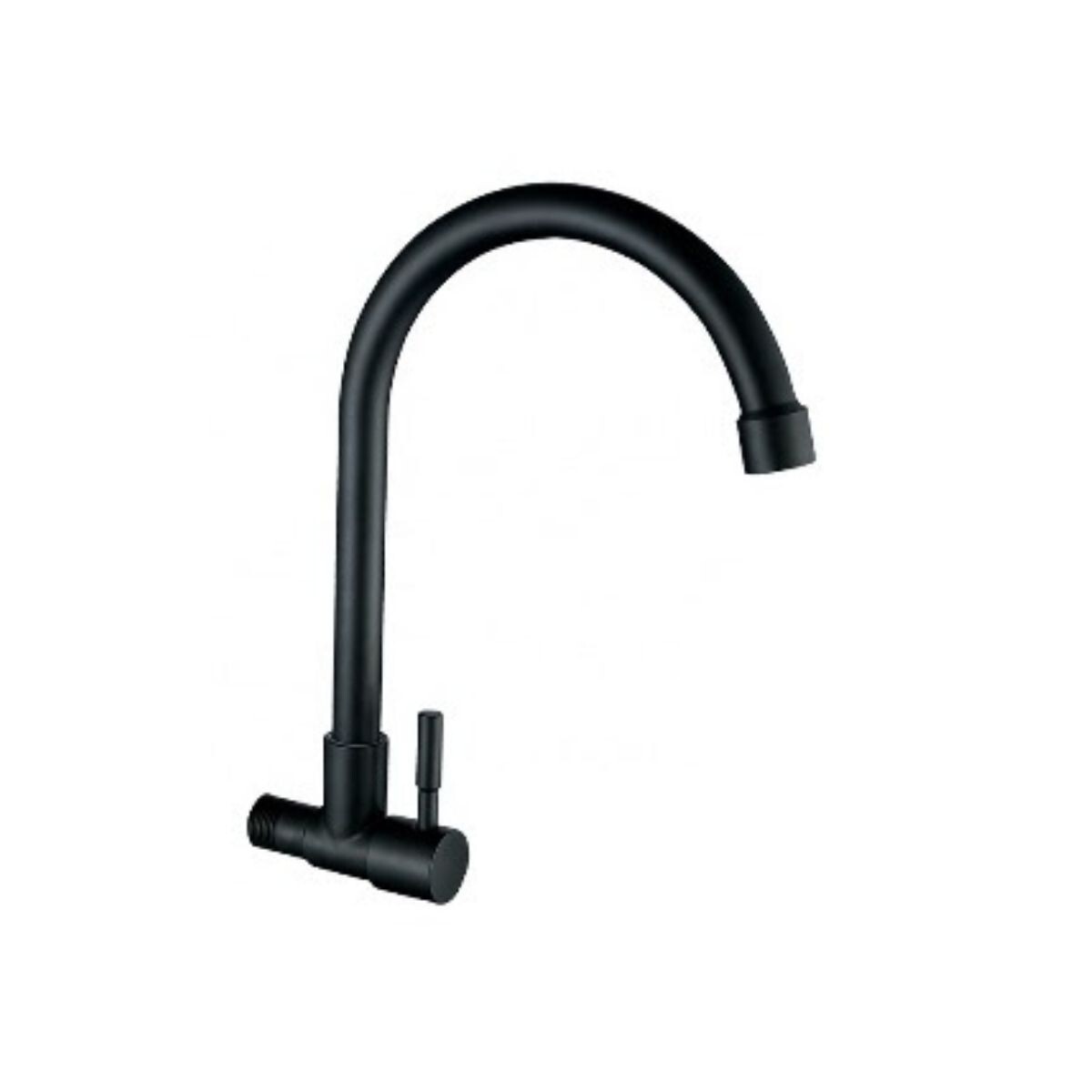 Grifo Pared Unitario Ac Wico Negro 