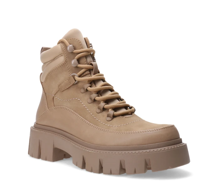 Bota CHOKE acordonada Beige