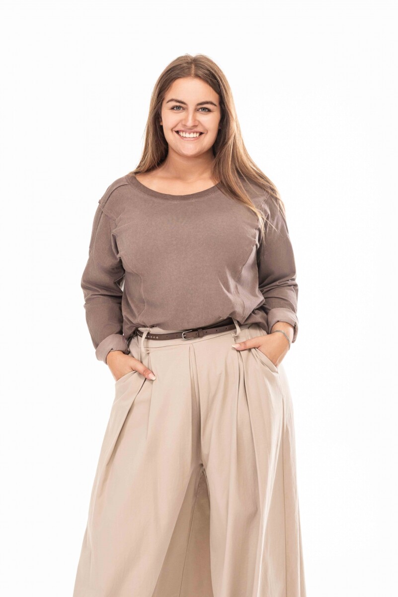 Sweater Lecce - mocca 