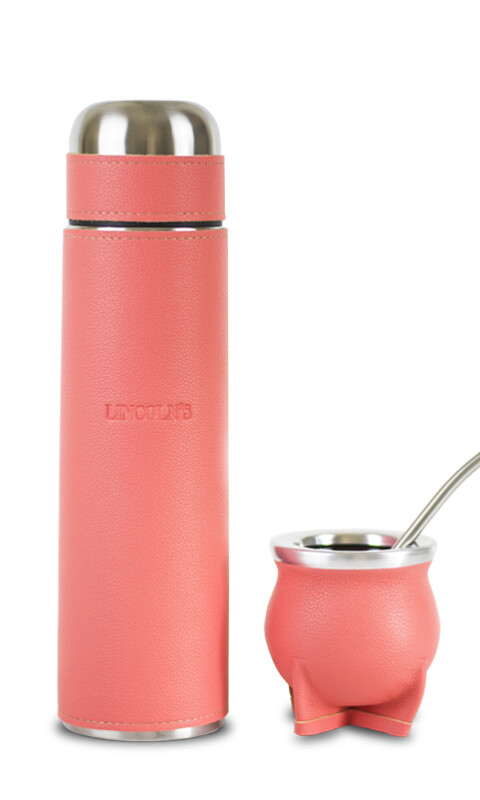 KIT MATERO NEW MOON GRANEADO FINO CORAL PINK