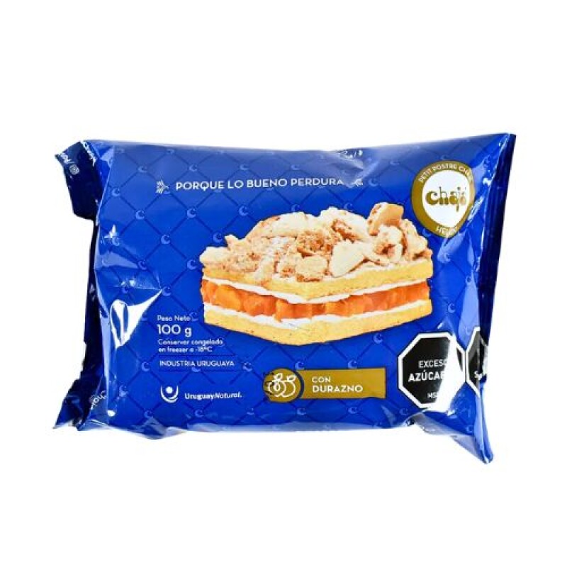 Petit Chajá Postre Individual - 100 g - Dulce de Leche