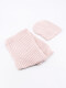 GORRO Y BUFANDA ROSADO