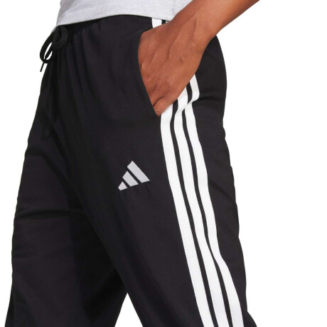 Pantalón Largo Essentials 3-Stripes Jogger De Mujer Negro