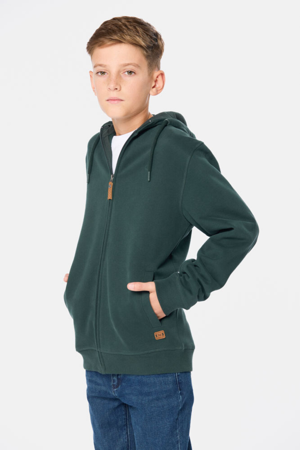 CAMPERA DE ALGODÓN Verde
