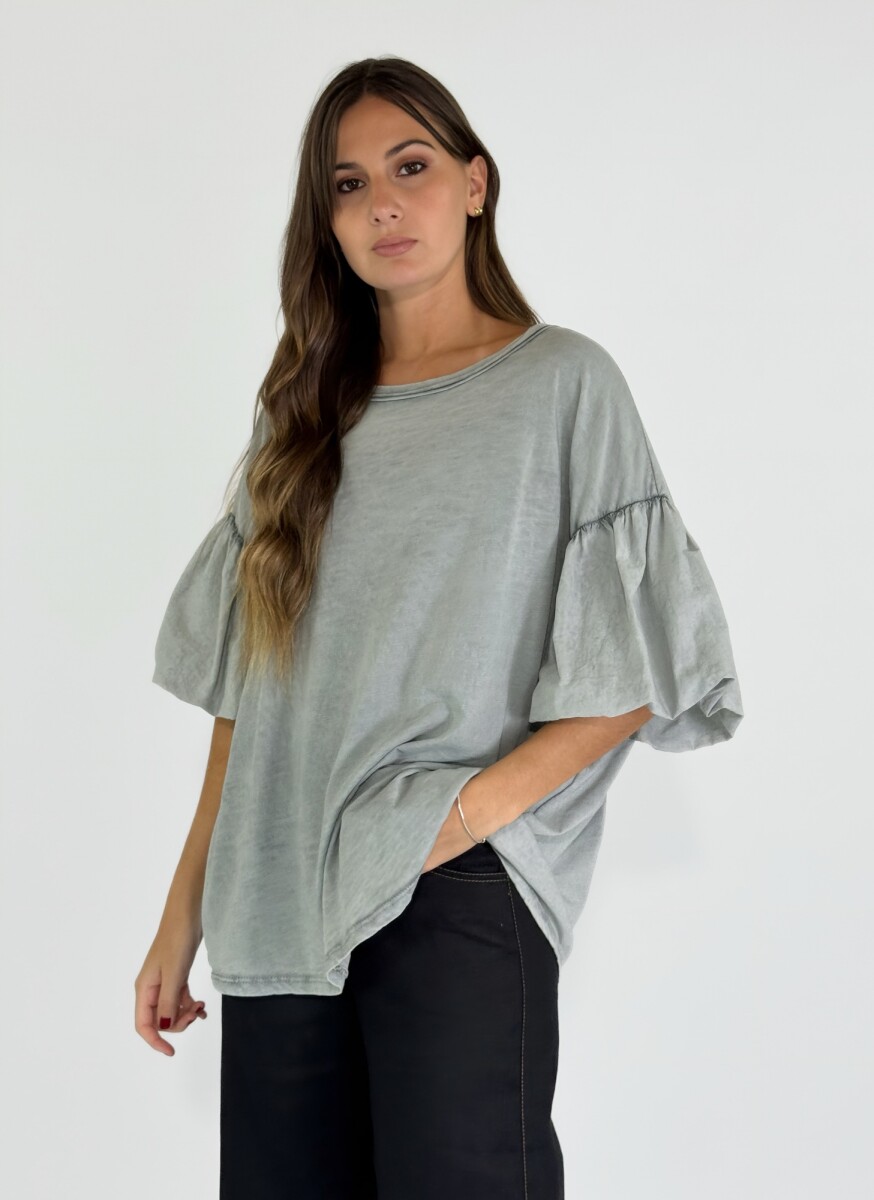 REMERA ISOLA - GRIS 