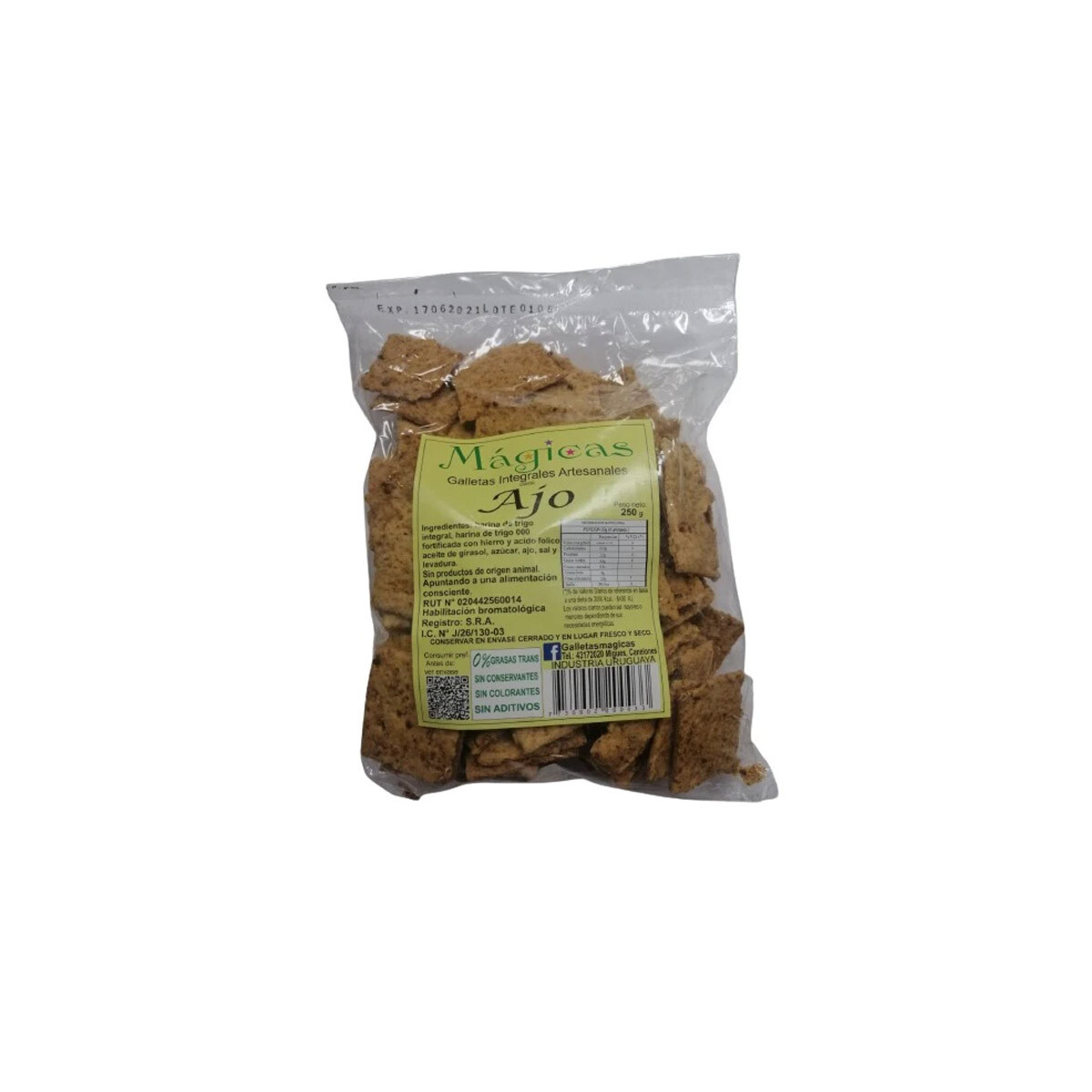 GALLETAS MAGICAS DE AJO 250GR 