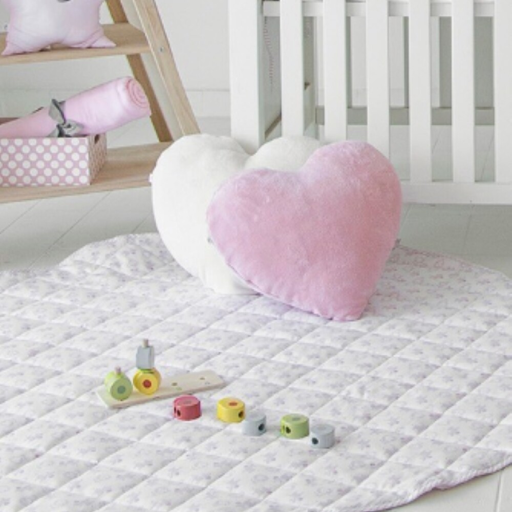 Almohadón Soft Corazón Rosa