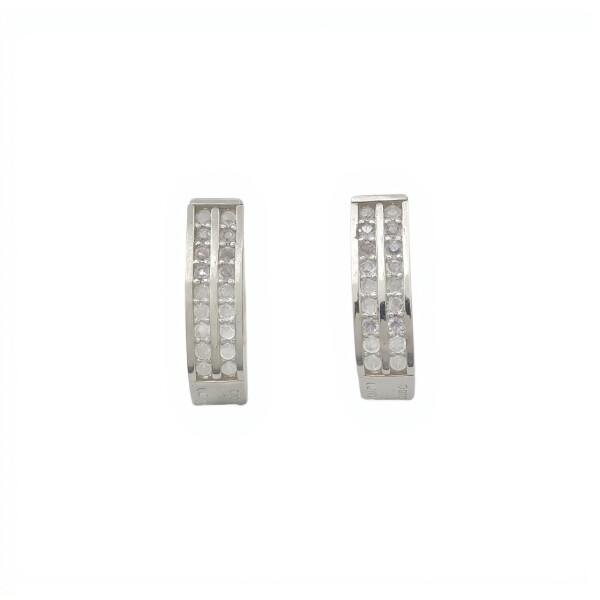 Caravanas Aro-Plata 925-Piedra zirconia-CA3016 conpiedra