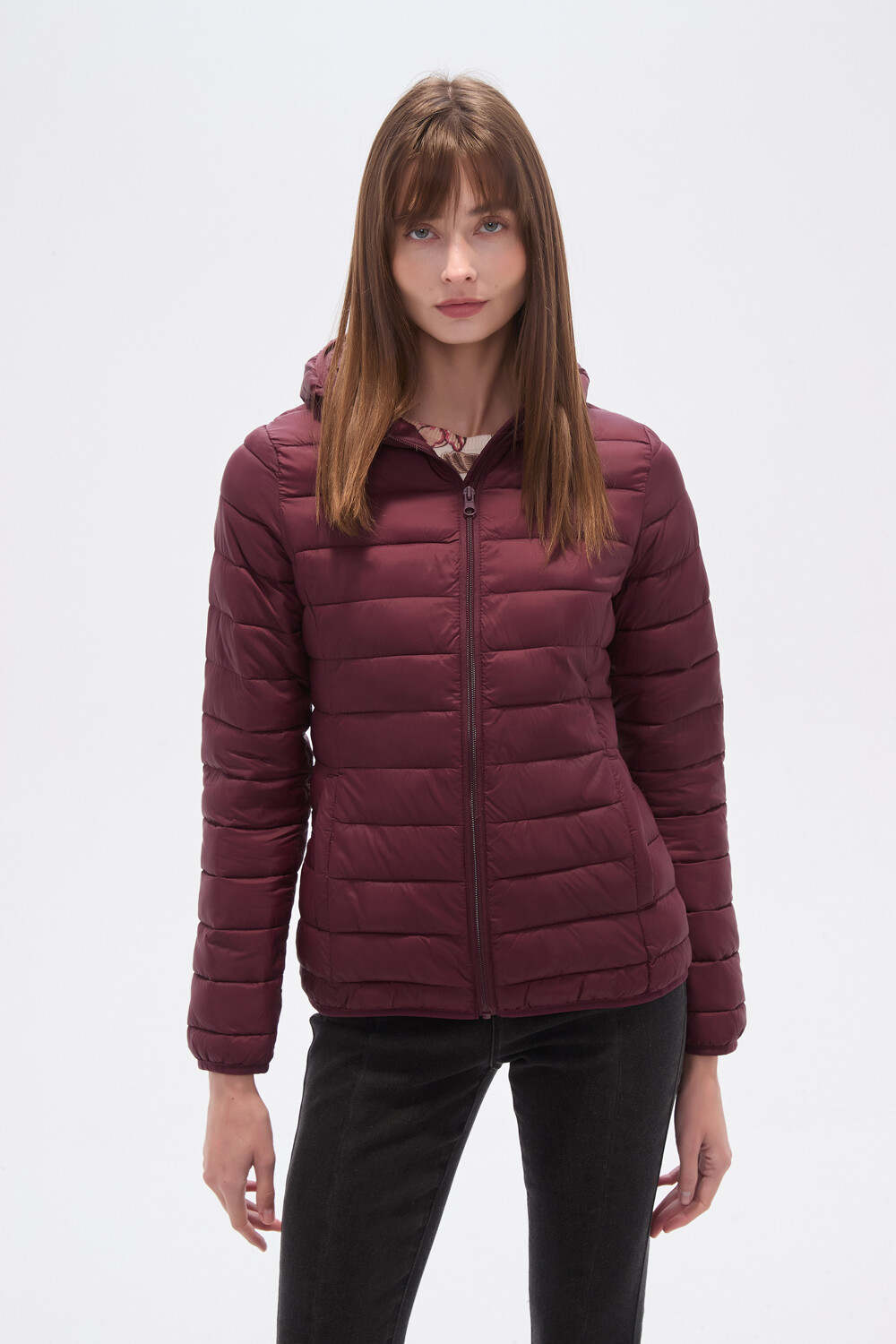Campera Lennox Cereza Oscuro