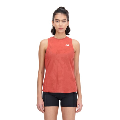 Musculosa New Balance de Dama - Q Speed - WT33280ASU RED