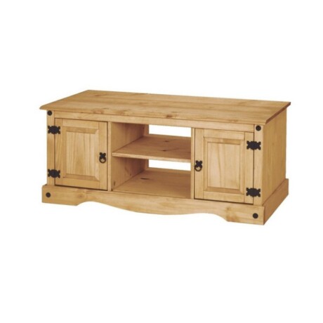 RACK 2 PUERTAS 1 ESTANTE CORONA MADERA RACK 2 PUERTAS 1 ESTANTE CORONA MADERA