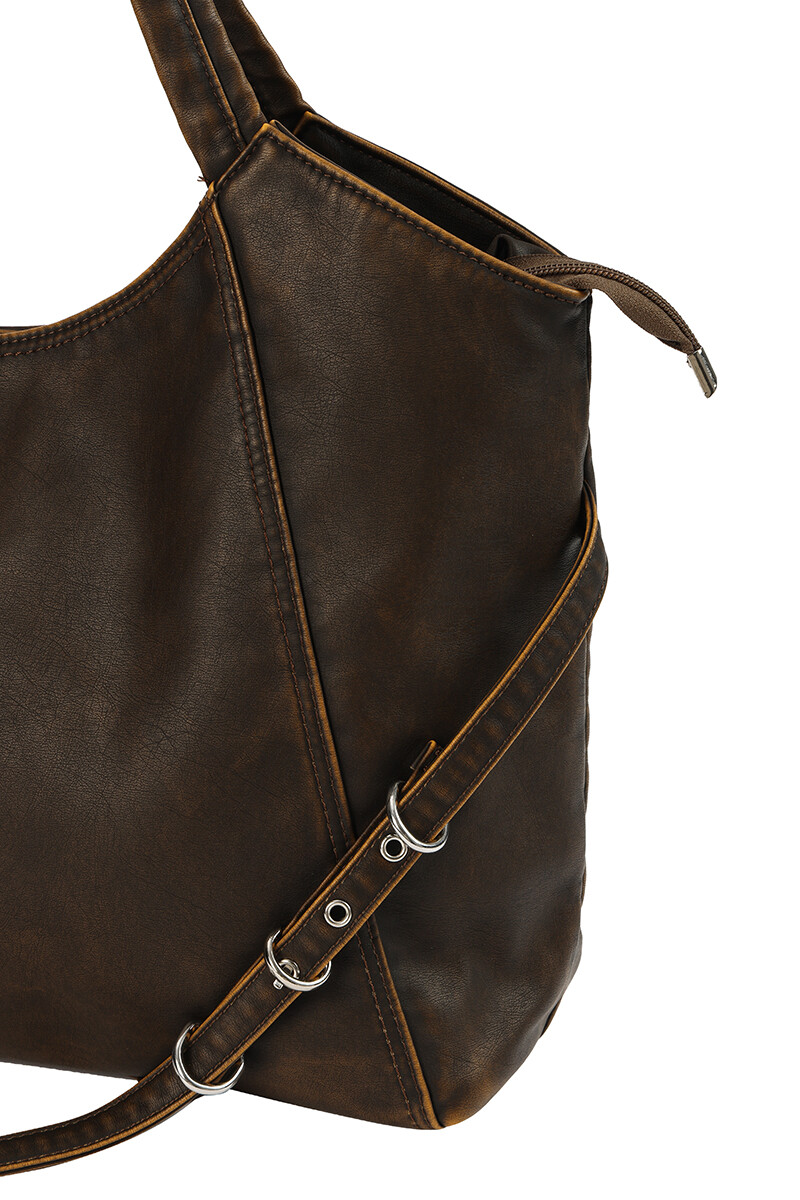 Cartera Nordelta Marrón