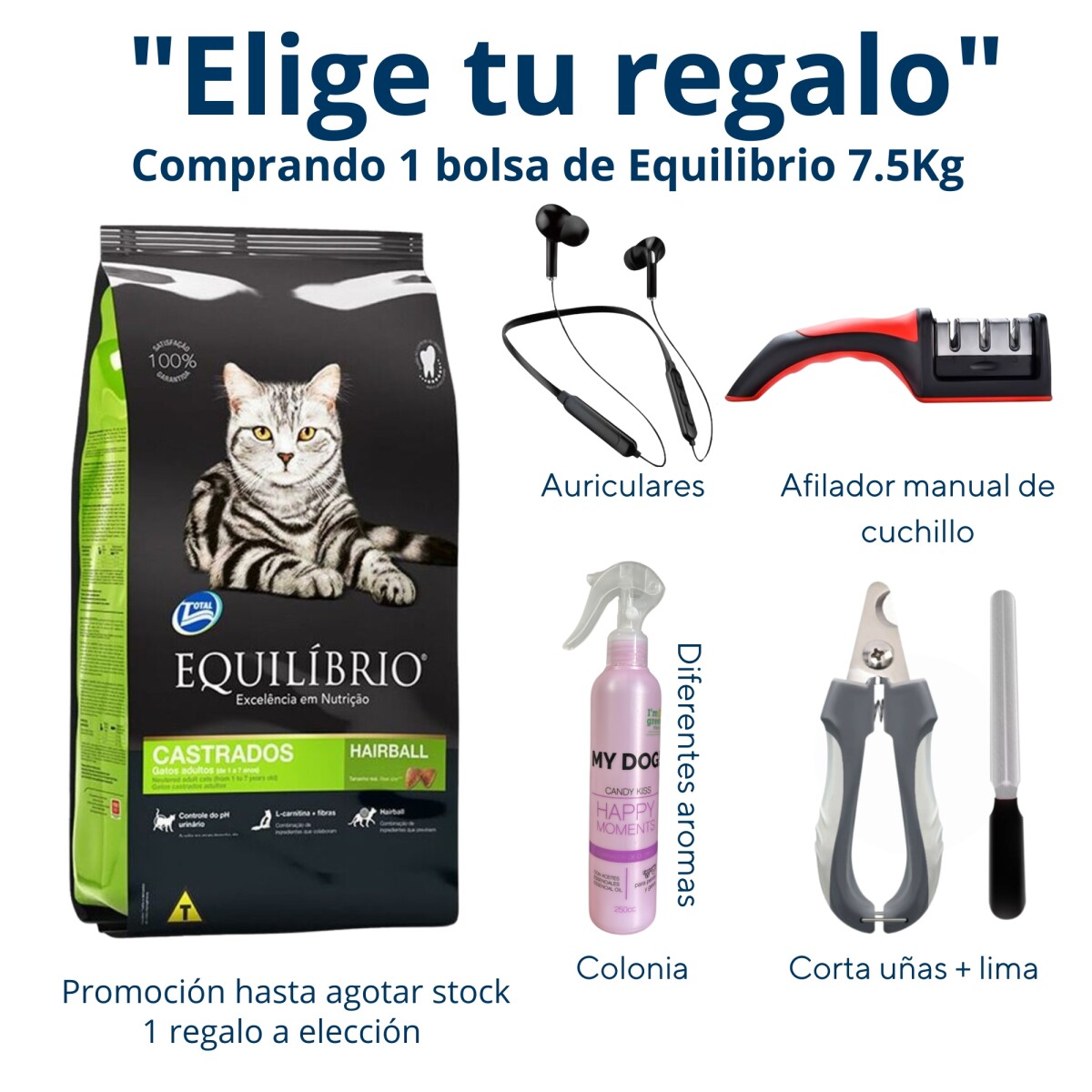 Equilibrio Gato Castrado 7.5 Kg 