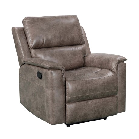 RECLINER MANUAL TELA MARRON LAGOS MOKA