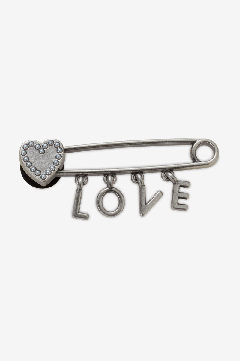 JIBBITZ CROCS LOVE SAFETY PIN Plata
