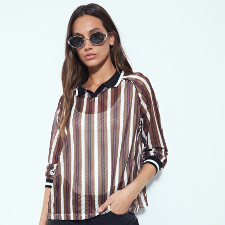 REMERA LISANDRA Rayas