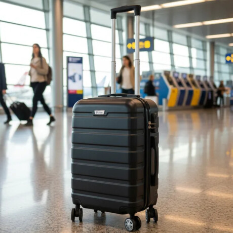 Valija Carry On 20'' Rígida Bonn Premium NEGRO