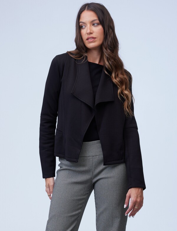 Chaqueta Jersey NEGRO