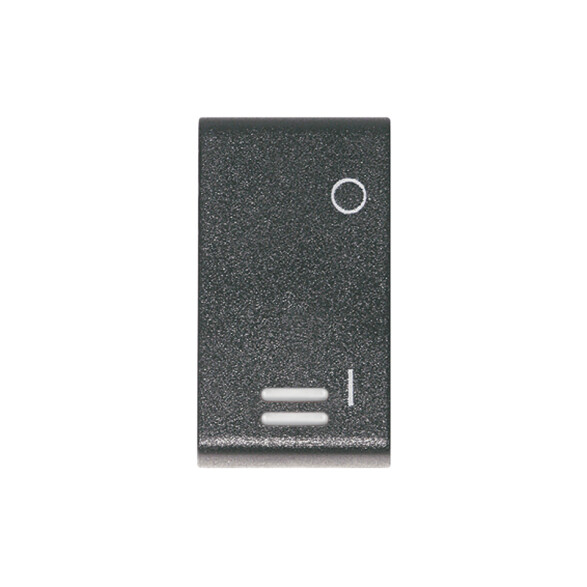 Módulo llave bipolar grafito luminoso -Duomo Flat C56117