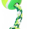 Juguete Para Perro De Cuerda y Dos Pelotas VERDE
