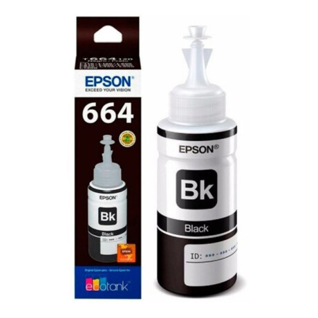 EPSON T664120 BOTELLA TINTA NEGRA L200/210/220/355/555/1300 2520