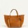 Cartera de gamuza Daily Tostado