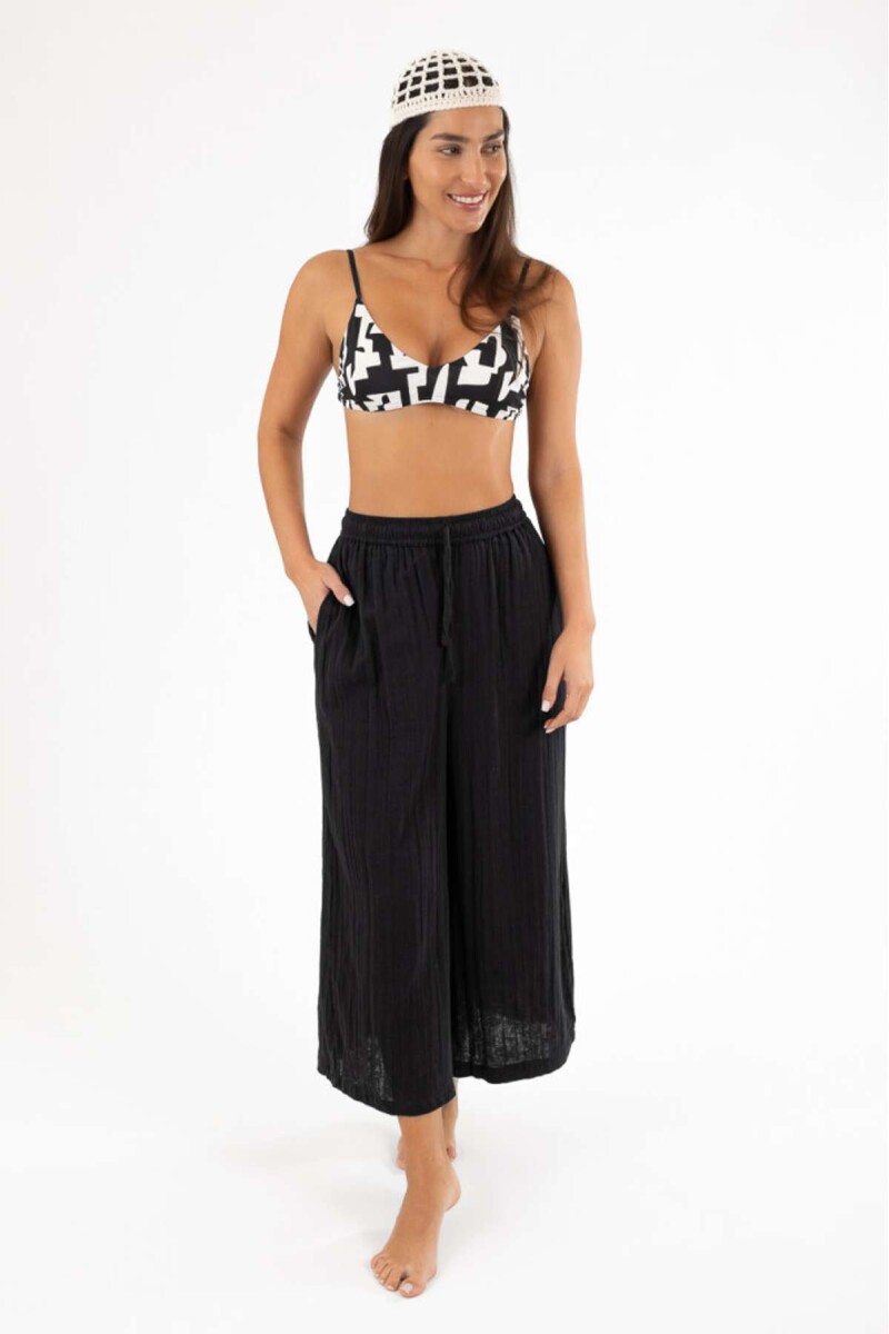 Pantalón tulum - Negro 