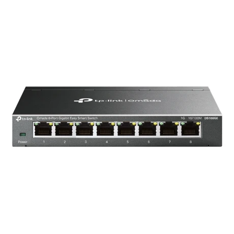 Switch De Escritorio Tp-Link Ds108ge Omada 8 Puertos Gigabit 001