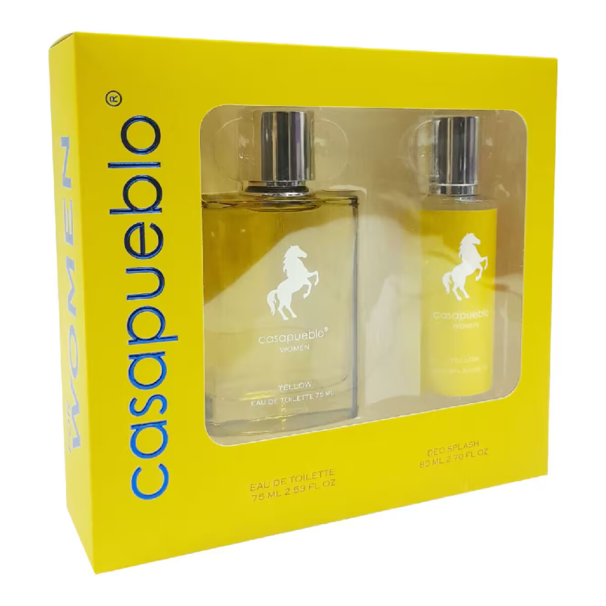 Pack Casapueblo Wild Yellow Perfume EDT 75 ml + Deo Splash 