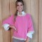 Buzo Clemen Lambswool Rosa chicle Arena