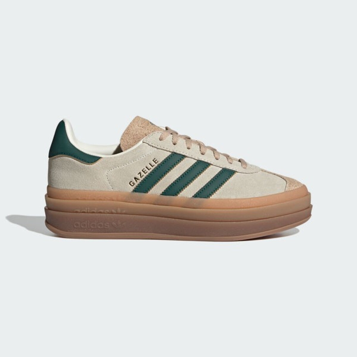 Championes Adidas Gazelle Bold - Beige 