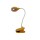 Lámpara Veladora Articulada Con Base Pinza Amarilla